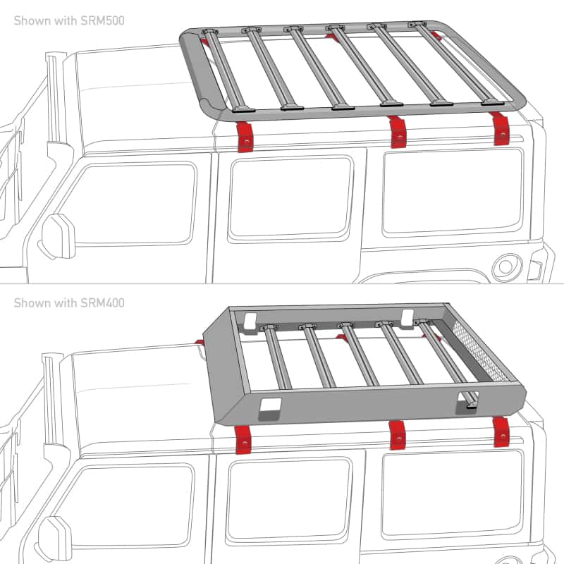 Go Rhino — Go Rhino 6pc Rain Gutter Mounting Kit for SRM Rack
Gutter Mount Kit - view 3