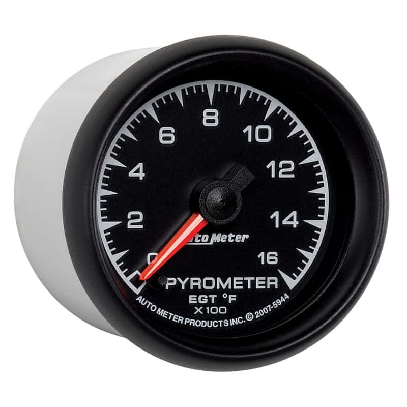 AutoMeter — Autometer ES 52.4mm Pyrometer 0-1600 Degree F FSE Gauge
GA 2" EGT 1600F S ES - view 6