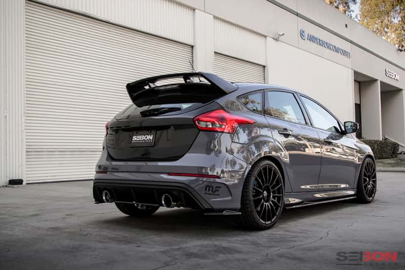 Seibon — Seibon 15-16 Ford Focus Hatchback Carbon Fiber Trunk Lid - view 1