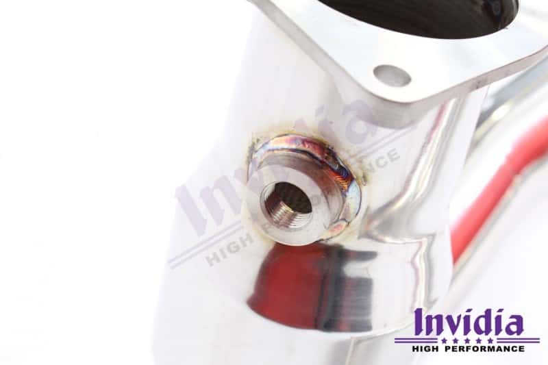Invidia — Invidia 15-21 Subaru WRX w/ Manual Transmission J-Pipe With Bottom High Flow Cat Down Pipe - view 2