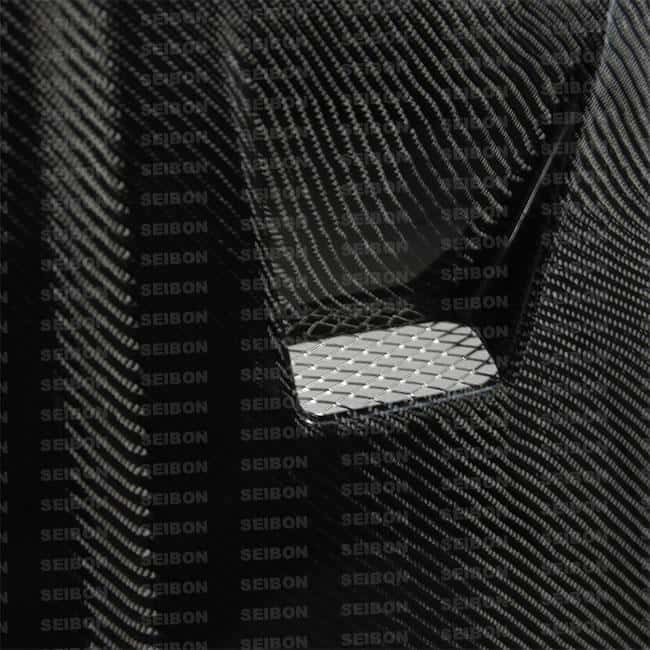 Seibon — Seibon 95-96 Nissan Skyline R33 GT-R (BCNR33) JU-Style Carbon Fiber Hood - view 6