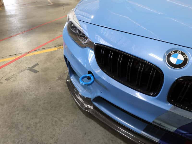 aFe — aFe Control Front Tow Hook Blue BMW F-Chassis 2/3/4/M
Front Tow Hook - view 7