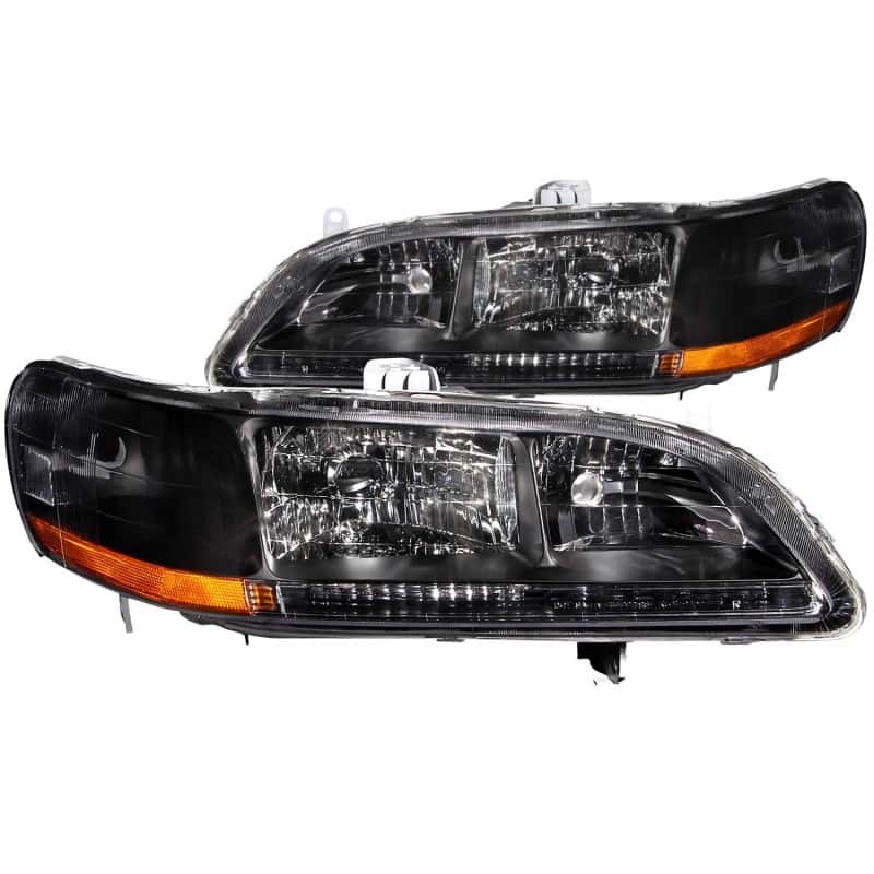 ANZO — ANZO 1998-2002 Honda Accord Crystal Headlights Black
Head Light Set
HdLtSet - view 1