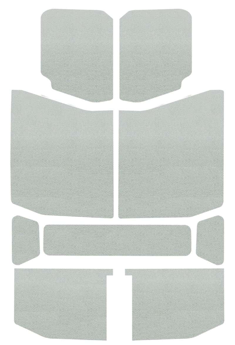 DEI — DEI 18-23 Jeep Wrangler JL 4-Door Boom Mat Headliner - 9 Piece - White
Sound Dampening Kit - view 7