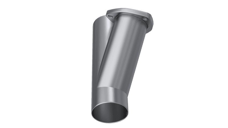 QTP — QTP 3in Weld-On QTEC Exhaust Cutout Y-Pipe - view 4