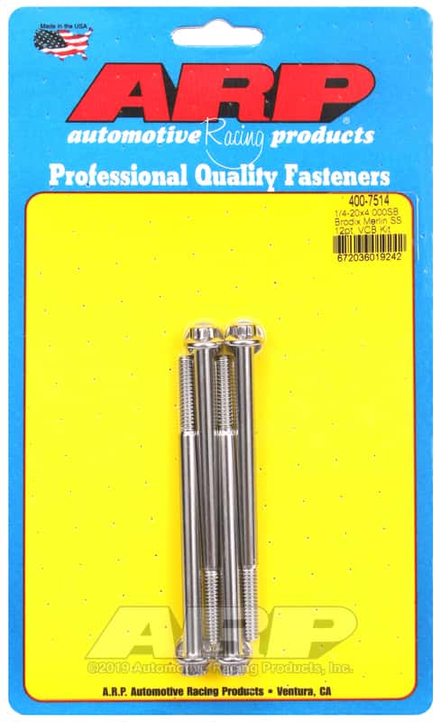 ARP — ARP Merlin block, Brodix head SB 12pt valve cover bolt kit - view 1