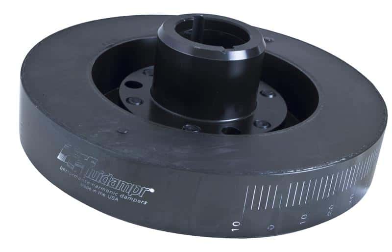 Fluidampr — Fluidampr Chevy 396-427 CID V8 w/ (2) 1/4 key slot Steel Internally Balanced Damper
Harmonic Balancer - view 5