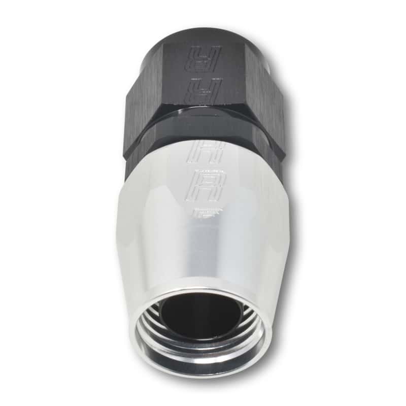 Russell — Russell Performance -6 AN Black/Silver Straight Full Flow Hose End
Hose Fitting - view 4