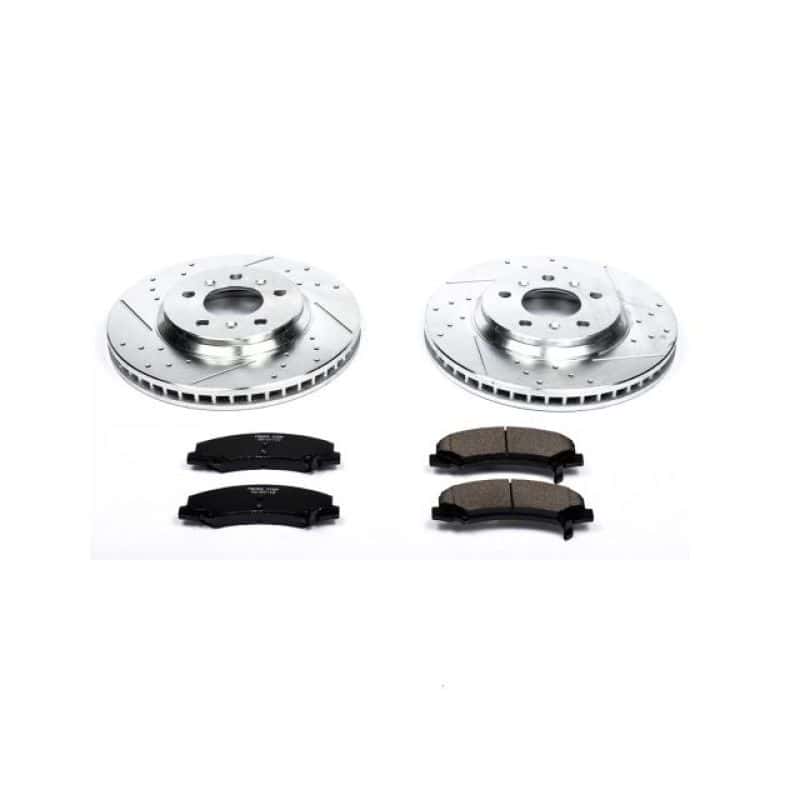 PowerStop — Power Stop 06-11 Buick Lucerne Front Z23 Evolution Sport Brake Kit - view 1