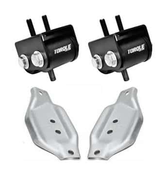 Torque Solution — Torque Solution Engine Mounts w/ Mount Plates: Subaru WRX 2006-2015 / STI 2006-2016 - view 2