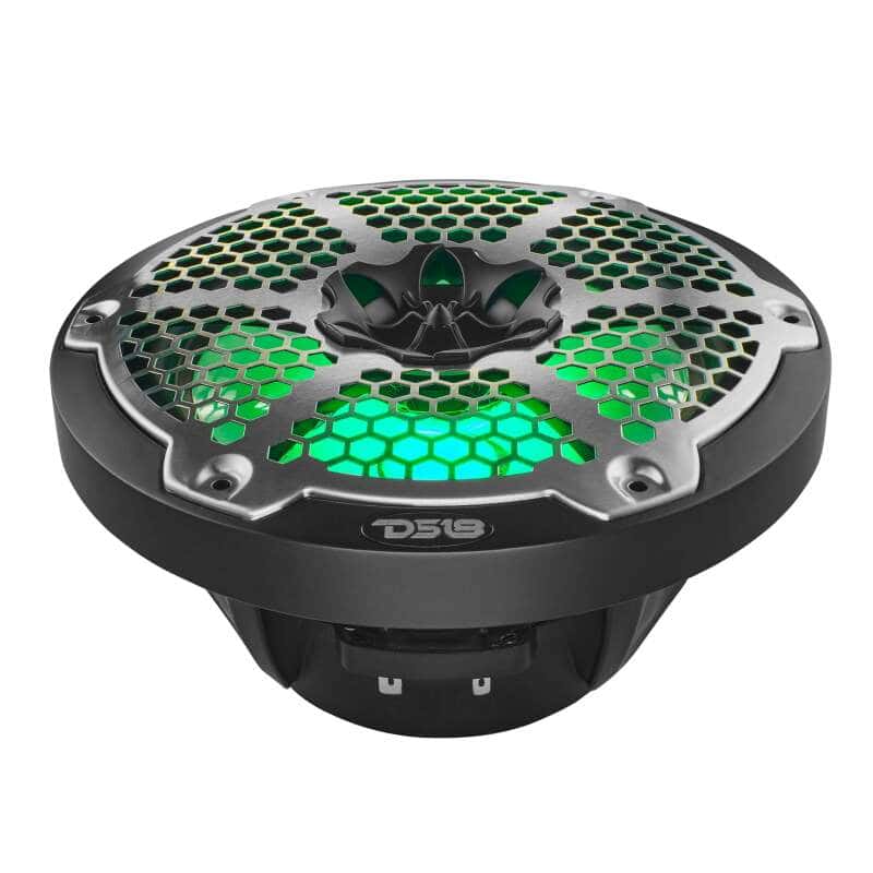 DS18 — DS18 NXL-M Series Speaker w/ RGB LED Lights 8in 2-Way 125 Watts RMS 4 ohm Black - view 4