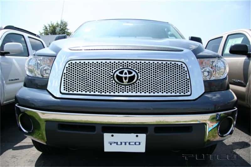 Putco — Putco 07-09 Toyota Tundra Punch Stainless Steel Grilles
Grille Insert - view 2