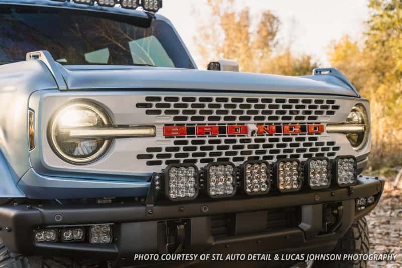 Diode Dynamics — Diode Dynamics Bronco SS5 6-Pod CrossLink Grille Lightbar Kit Sport - White Combo - view 2