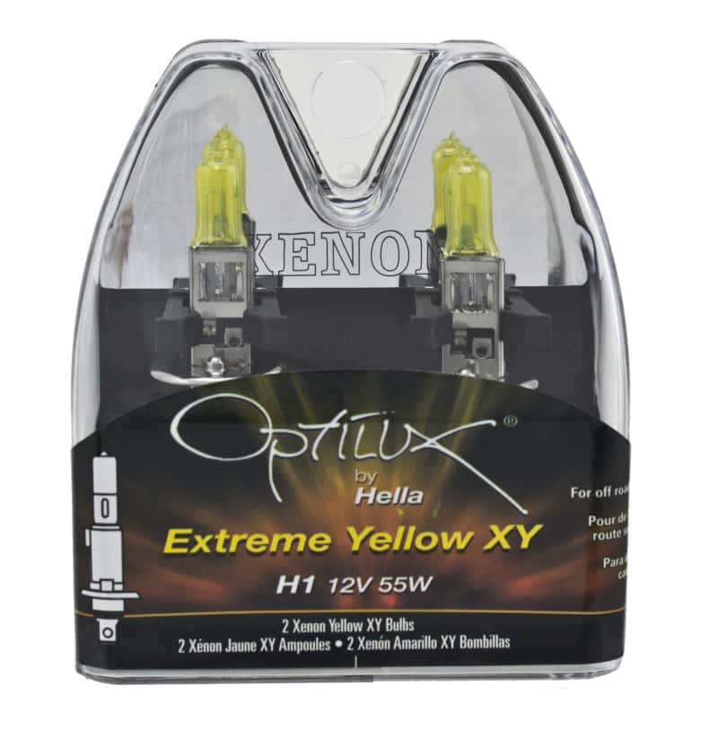 Hella — Hella Optilux H1 12V/55W XY Yellow Bulb
H1 Halogen Bulb
Bulb - view 24