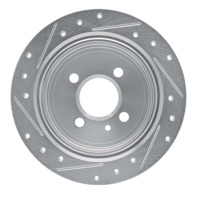 R1 Concepts — R1 88-90 BMW 325IX Rear Right Drilled & Slotted Silver Brake Rotor
R1 Brake Rotor Drill - view 5