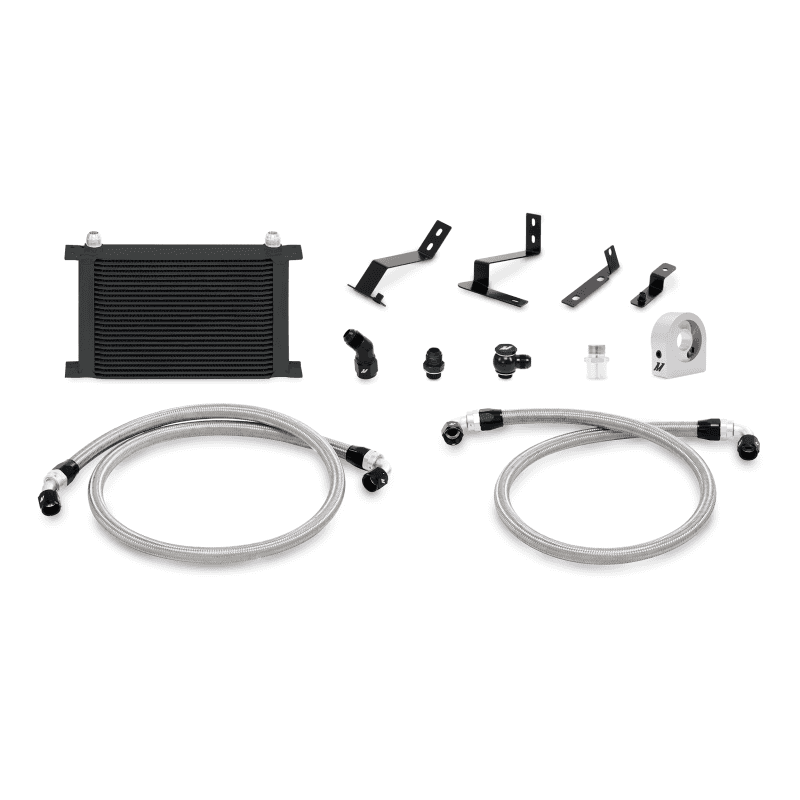 Mishimoto — Mishimoto 2016+ Chevy Camaro Oil Cooler Kit - Black - view 2