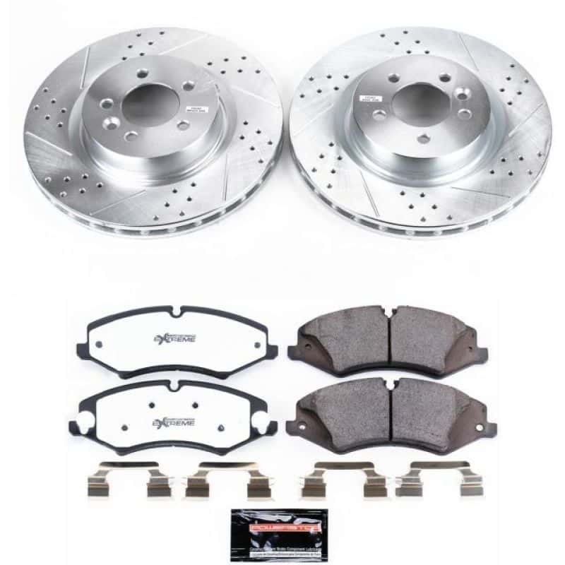 PowerStop — Power Stop 11-16 Land Rover LR4 Front Z36 Truck & Tow Brake Kit - view 1