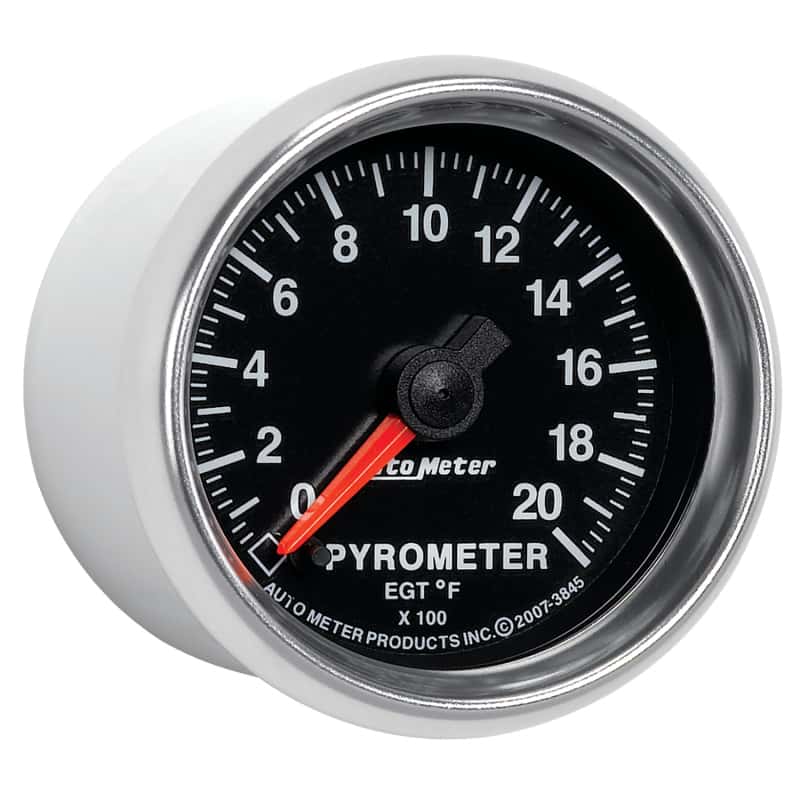 AutoMeter — Autometer GS 0-2000 degree F Full Sweep Electronic Pyrometer Gauge
2-1/16" PYROMETER KI - view 11