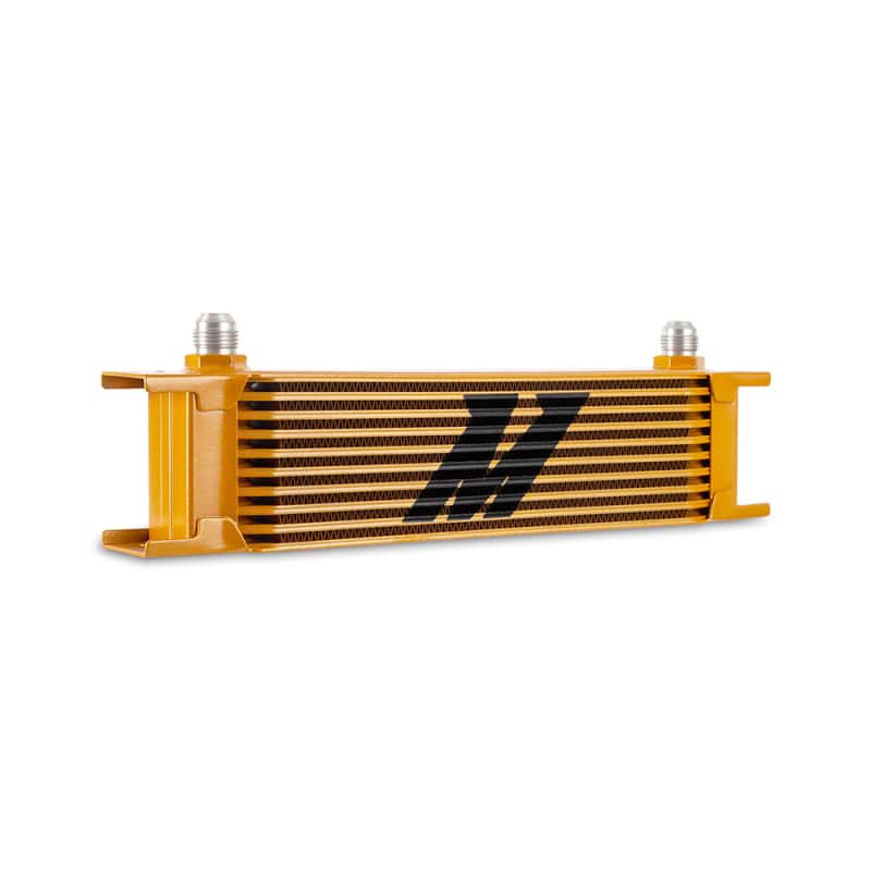 Mishimoto — Mishimoto Universal -8AN 10 Row Oil Cooler - Gold
Oil Cooler - view 3