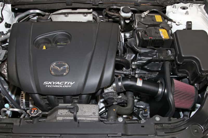 K&N Engineering — K&N 69 Series Typhoon Performance Intake Kit 13-14 Mazda 3 2.0L L4
Performance Air Inta
Air Intake System - view 6
