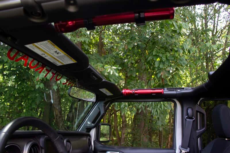Fishbone Offroad — Fishbone Offroad 2018+ Jeep Wrangler JL Roll Bar Flashlight Mount Front - view 9