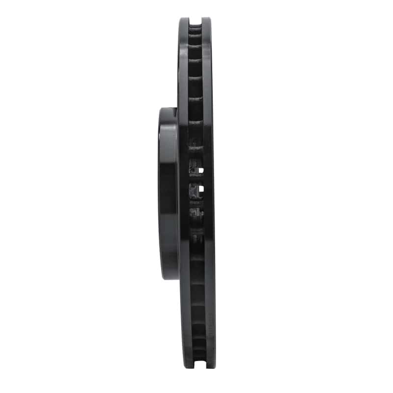 R1 Concepts — R1 10-16 Cadillac SRX Front Left Drilled & Slotted Black Brake Rotor
R1 Brake Rotor Drill - view 3