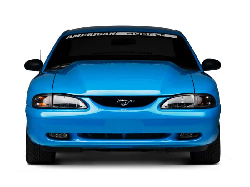 Raxiom — Raxiom 94-98 Mustang Axial Series Cobra Style Headlights- Black Housing (Clear Lens)
Headlights - view 9