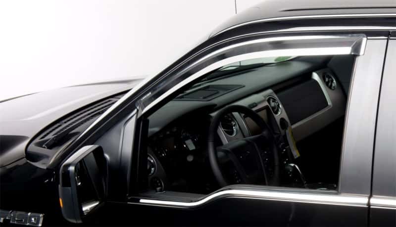 Putco — Putco 17-20 Ford SuperDuty - Super Cab w/ Towing Mirrors (ABS Window Trim) Window Trim Accents
Window Trim - view 1