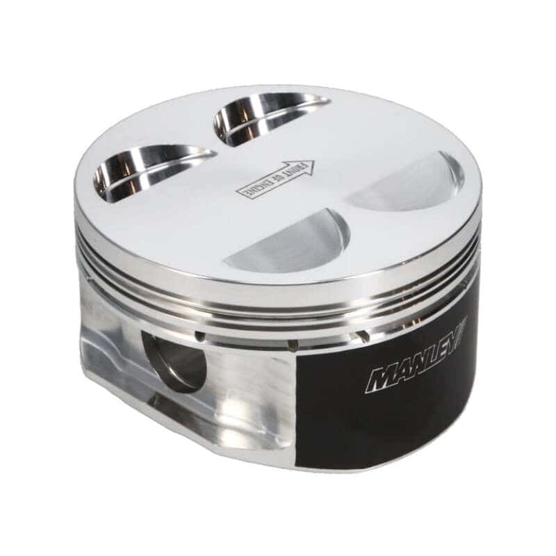 Manley Performance — Manley 04+ Subaru WRX STi (EJ257) 75mm DE-STROKED 99.5mm STD Bore 9.8:1 Dish Piston Set with Rings
Piston - view 5
