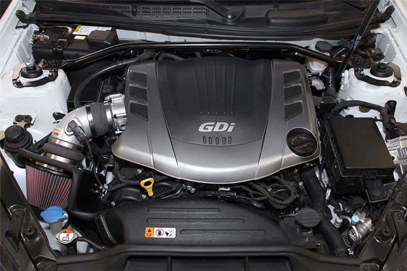 K&N Engineering — K&N 2013 Hyundai Genesis Coupe 3.8L V6 Typhoon Performance Intake Performance kit
Performance Air Inta
Air Intake System - view 3