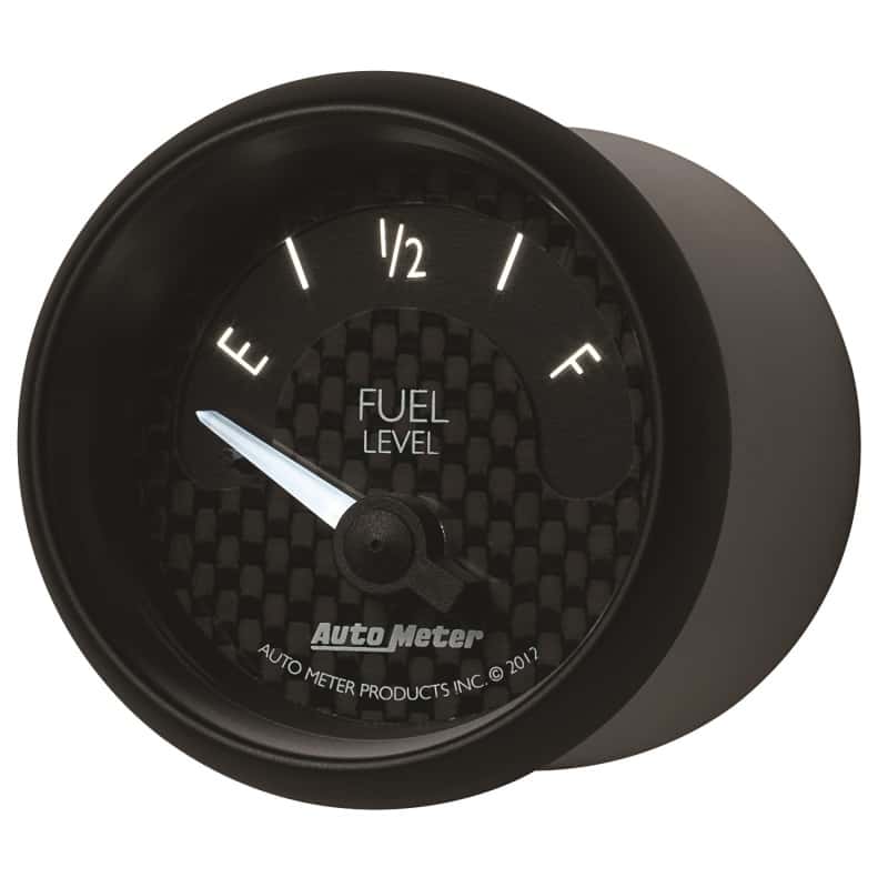AutoMeter — Autometer GT Series 52mm Short Sweep Electronic 240-33 ohms Fuel Level (For use w/ 3262)
2-1/16" FUEL LEVEL, - view 8