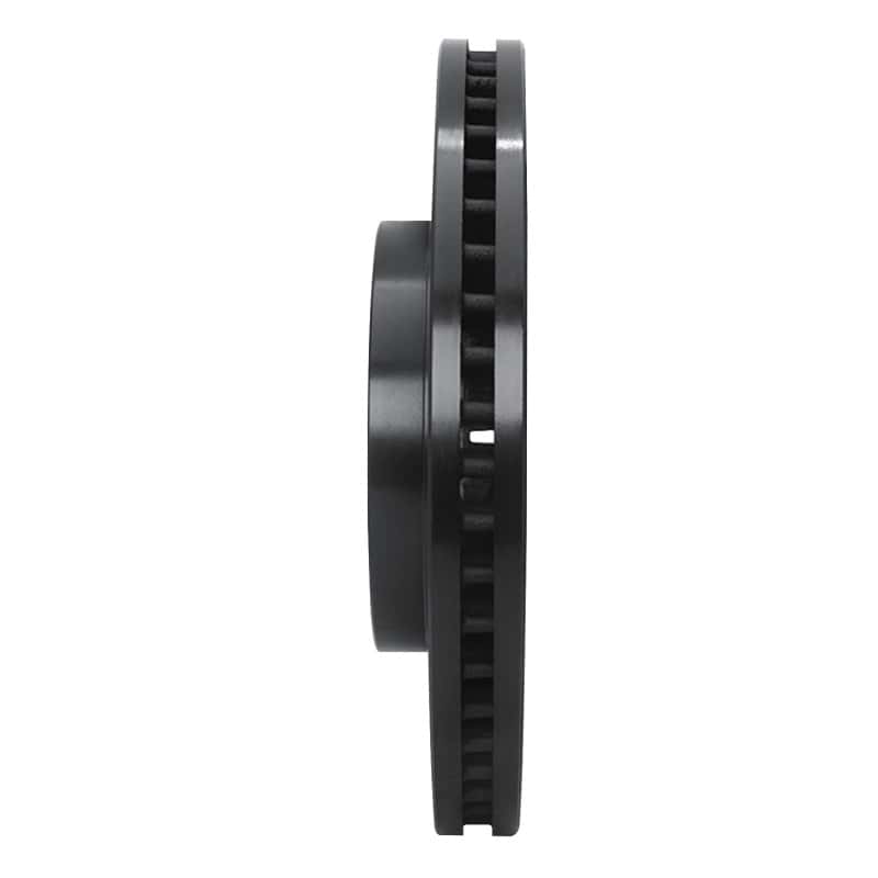 R1 Concepts — R1 92-06 Lexus ES300 Front Right Drilled & Slotted Black Brake Rotor
R1 Brake Rotor Drill - view 3