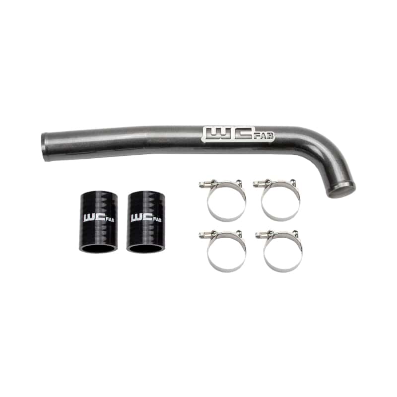 Wehrli — Wehrli 19-23 Cummins 6.7L Upper Coolant Pipe - WCFab Grey
Clnt pipe 19-24 GRY - view 2