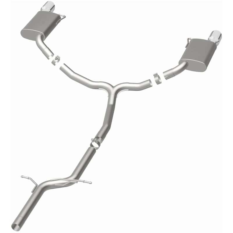 Magnaflow — Magnaflow 2015 Audi Allroad 2.0L Touring Dual Spilt Rear Exit 2.5in 4in Tip SS C/B Perf Exhaust
Cat-Back - view 5