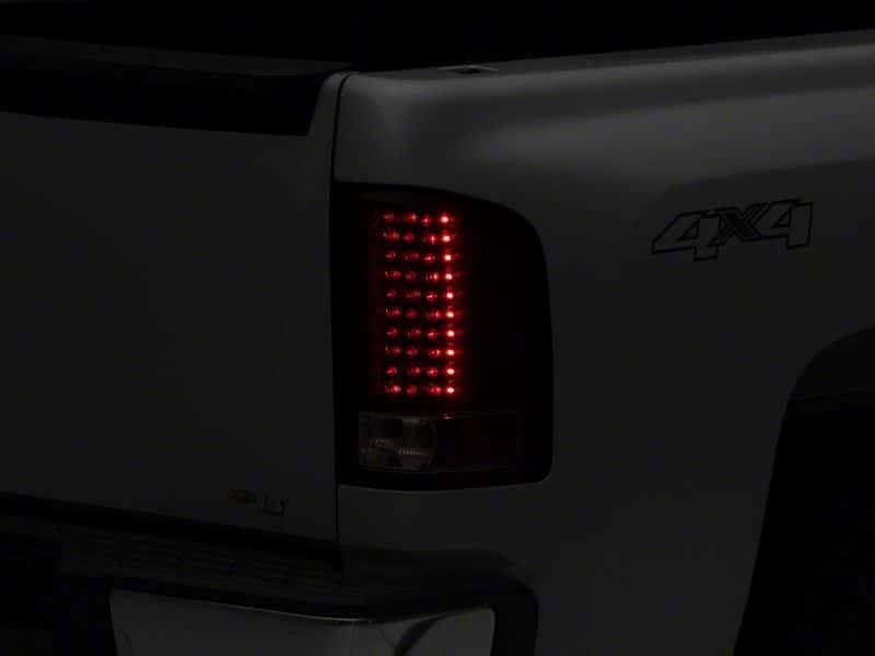 Raxiom — Raxiom 07-13 Chevrolet Silverado 1500 LED Tail Lights- Blk Housing (Clear Lens)
Lights - view 2