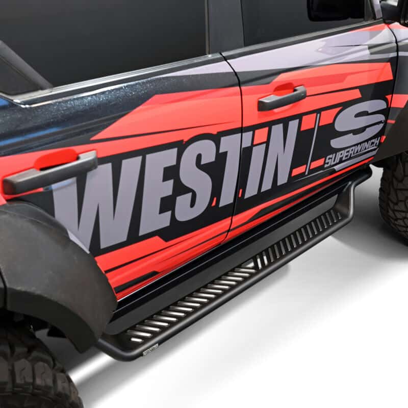 Westin — Westin 21-25 Ford Bronco 4dr (Excl. Sport) Outlaw Drop Running Boards - Tex. Blk
Running Boards - view 6
