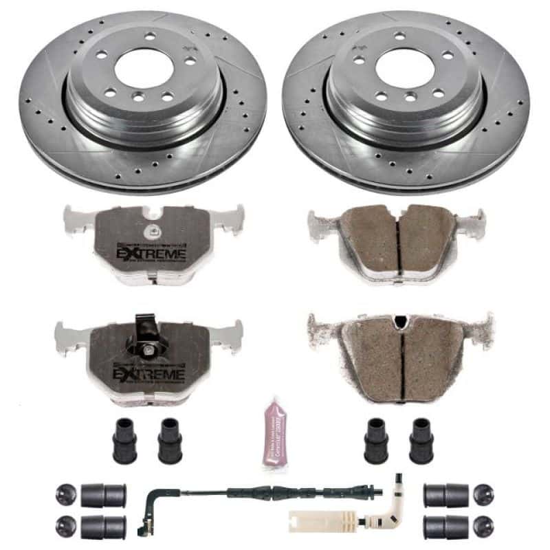 PowerStop — Power Stop 04-07 BMW 525i Rear Z26 Street Warrior Brake Kit - view 1