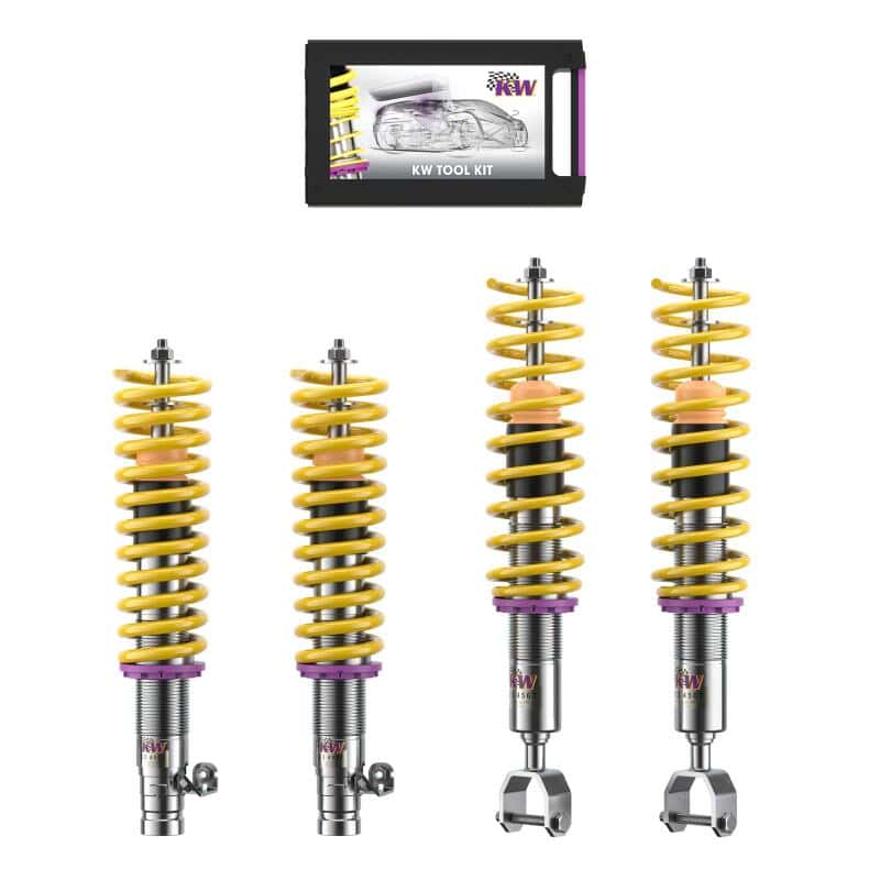 KW — KW Coilover Kit V3 Honda Civic; Coupe Hatchback Sedan w/ rear lower fork mounts
Coilover Kit - view 2