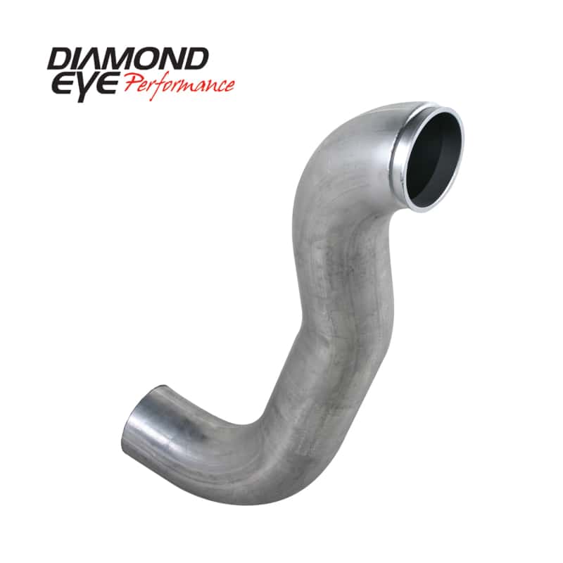 Diamond Eye Performance — Diamond Eye Downpipe 4in TB Single W/ HX40 FLANGE AL DODGE 5.9L 2500/3500 89-93 2X4 ONLY
DP; 4in.; AL: DDG2X4 - view 3