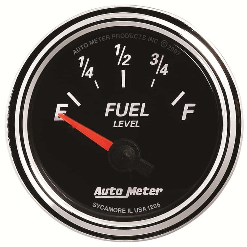 AutoMeter — Autometer Designer Black II 52mm 240 Ohm Empty/33 Ohm Full Fuel Level Gauge
GA 2" FU 240-33 DBII - view 2