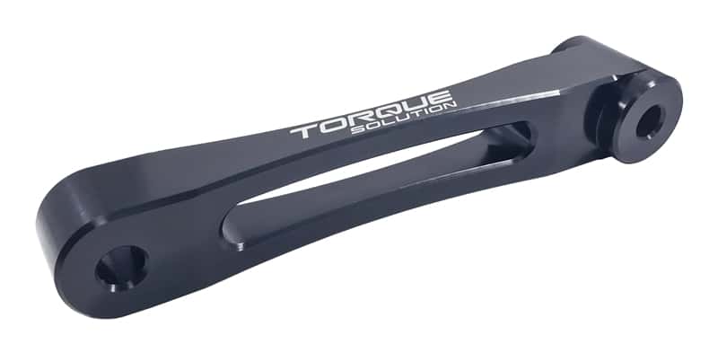 Torque Solution — Torque Solution Solid Billet Pitch Stop Tranny Mount: Subaru - Black - view 1
