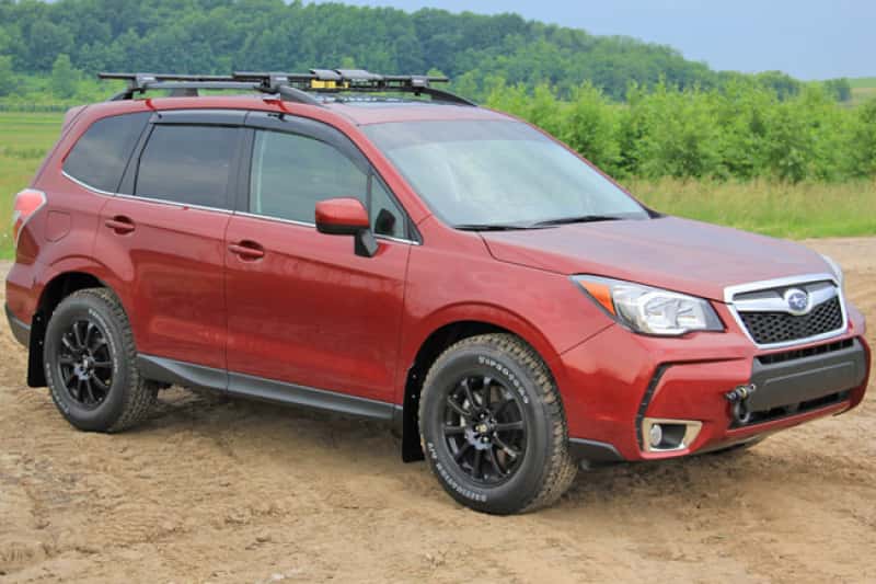 Rally Armor — Rally Armor 14-18 Subaru Forester Black Mud Flap w/ Grey Logo
Mud Flap - view 2