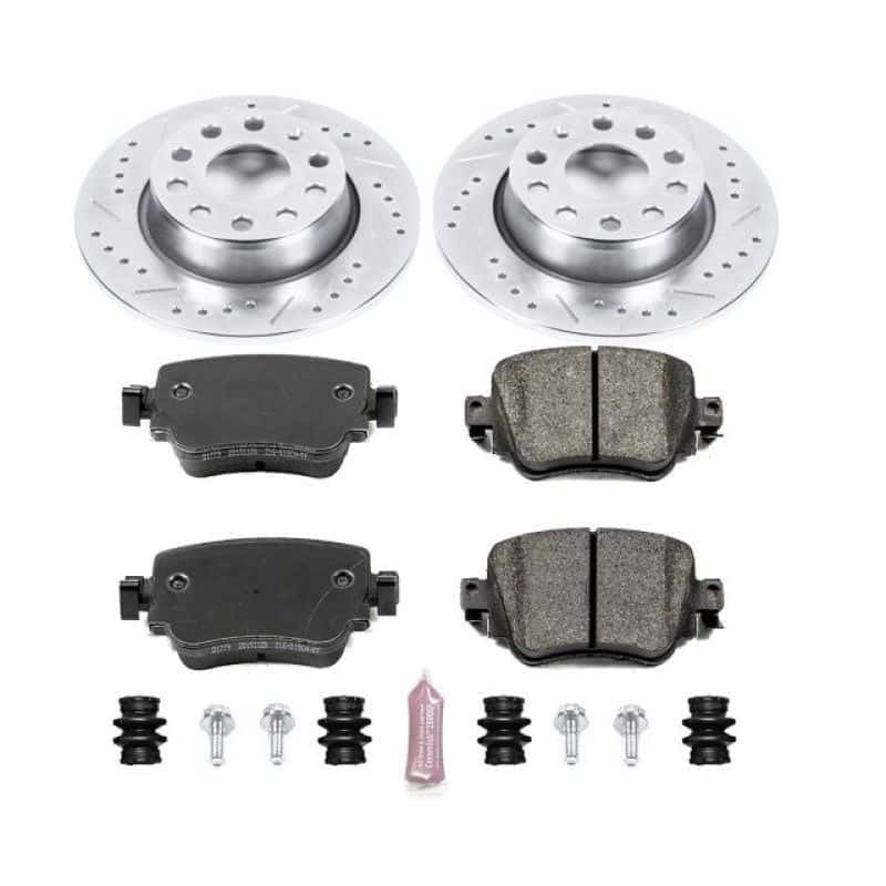 PowerStop — Power Stop 15-18 Volkswagen Golf Rear Z23 Evolution Sport Brake Kit - view 1