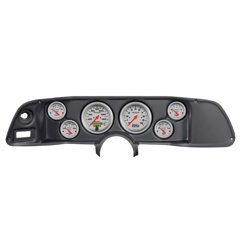 AutoMeter — Autometer Ultra-Lite 70-78 Camaro Dash Kit 6pc Tach / MPH / Fuel / Oil / WTMP / Volt
GA SET CAM 70-78 UL - view 1