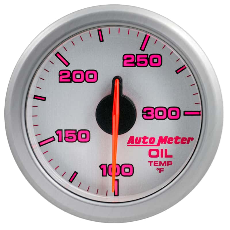AutoMeter — Autometer Airdrive 2-1/6in Oil Temp Gauge 100-300 Degrees F - Silver
GA 2" OILT ARDRV SLV - view 12