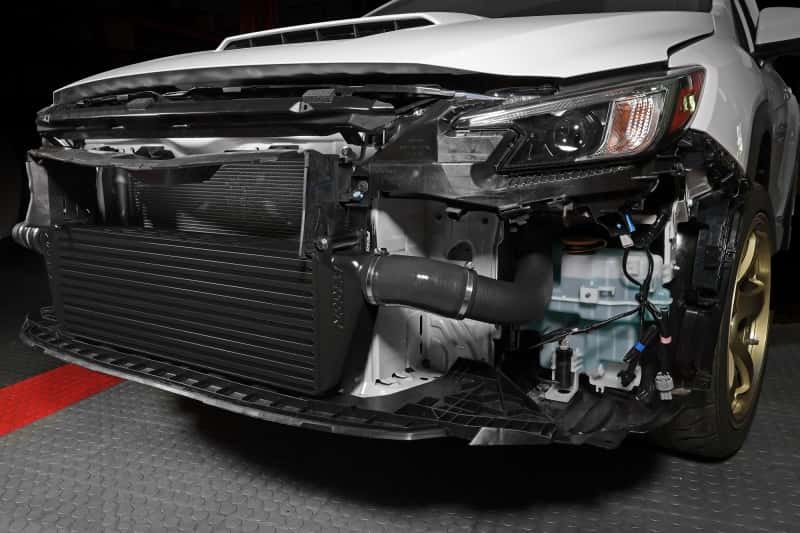 Perrin Performance — PERRIN 22-25 Subaru WRX Front Mount Intercooler Kit (Black Tubes & Black Core) - view 8