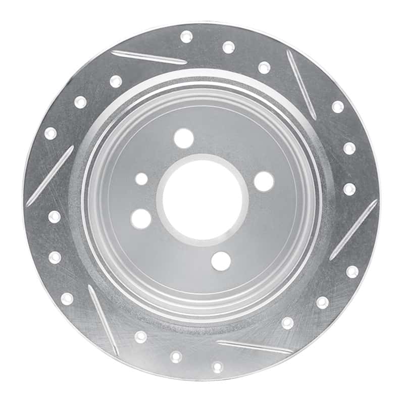 R1 Concepts — R1 88-90 BMW 325IX Rear Left Drilled & Slotted Silver Brake Rotor
R1 Brake Rotor Drill - view 5