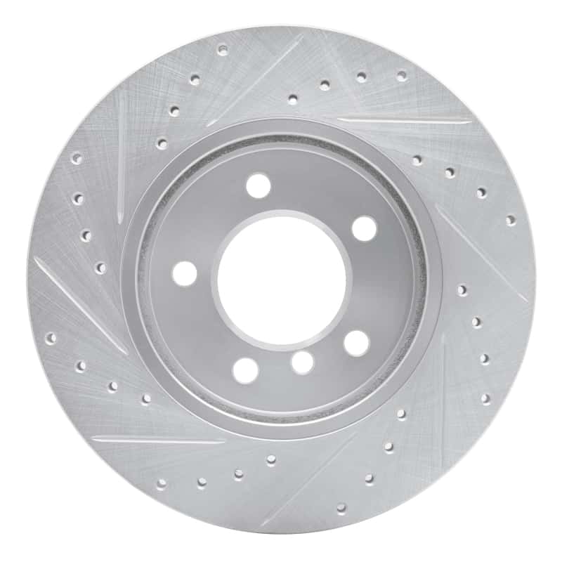 R1 Concepts — R1 99-08 BMW 325I (USA/Canada) Front Right Drilled & Slotted Silver Brake Rotor
R1 Brake Rotor Drill - view 5
