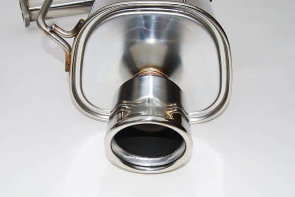 Invidia — Invidia 08-09 WRX Sedan Q300 Dual Stainless Steel Tip Cat-back Exhaust - view 4