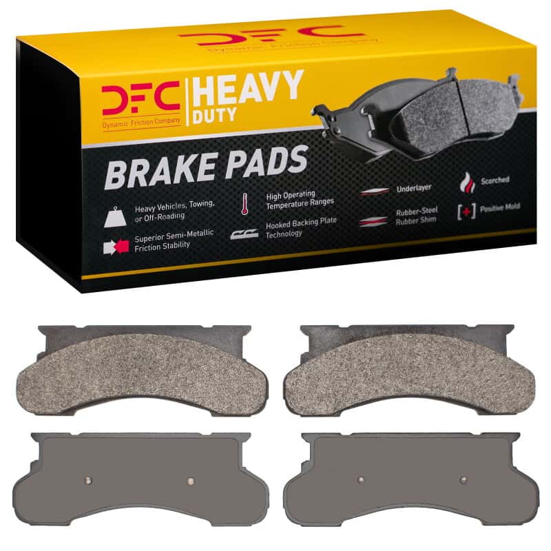 DFC — DFC 75-94 Ford F-350 2WD (Excl Super Duty) Front Heavy Duty Pads - Semi Metallic
DFC Brake Pad Set - view 1